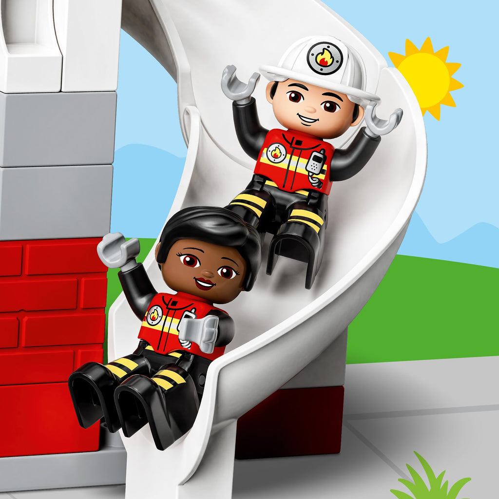 LEGO? DUPLO? Rescue Fire Station & Helicopter