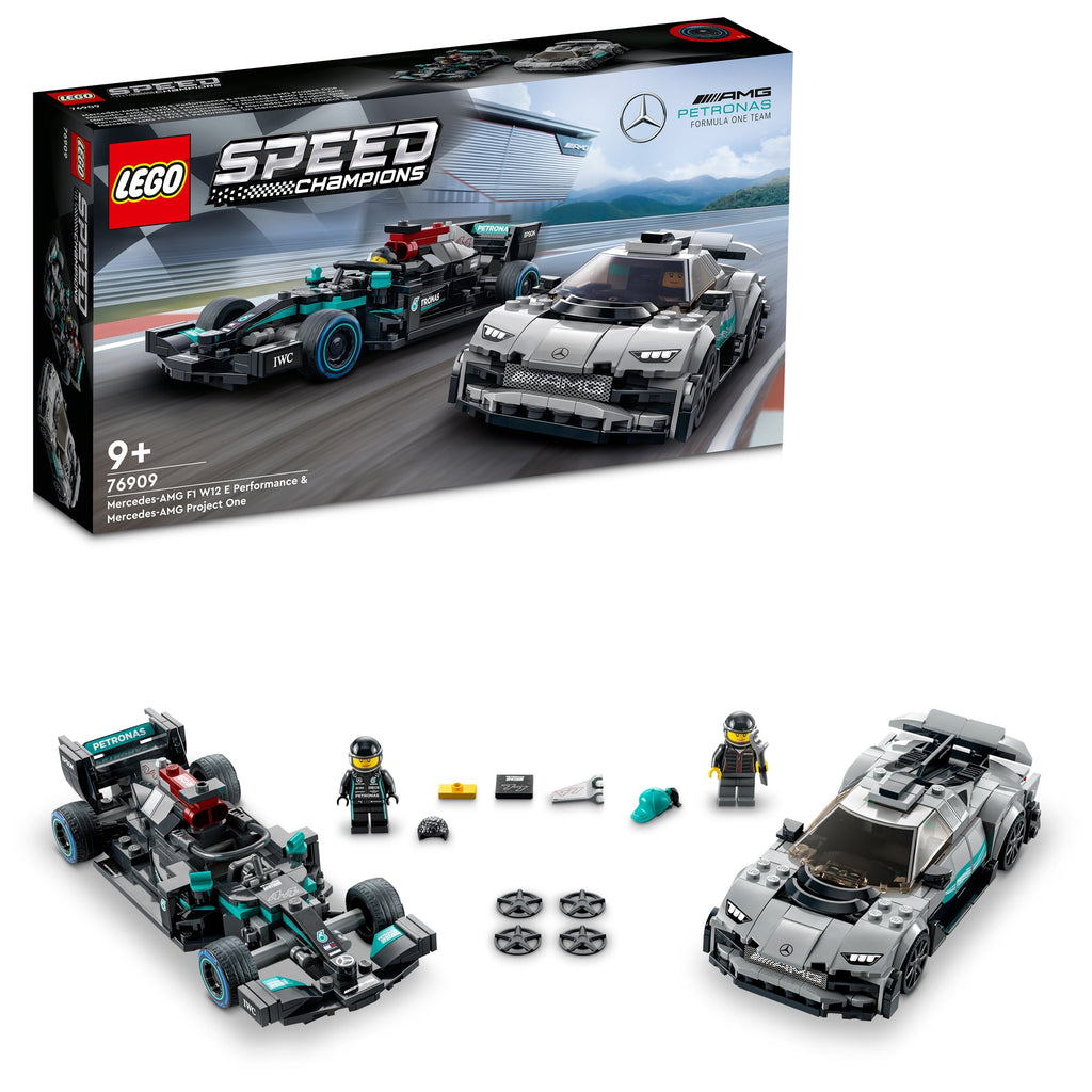 LEGO? Speed Champions Mercedes-AMG F1 W12 E Performance & Mercedes-AMG Project One