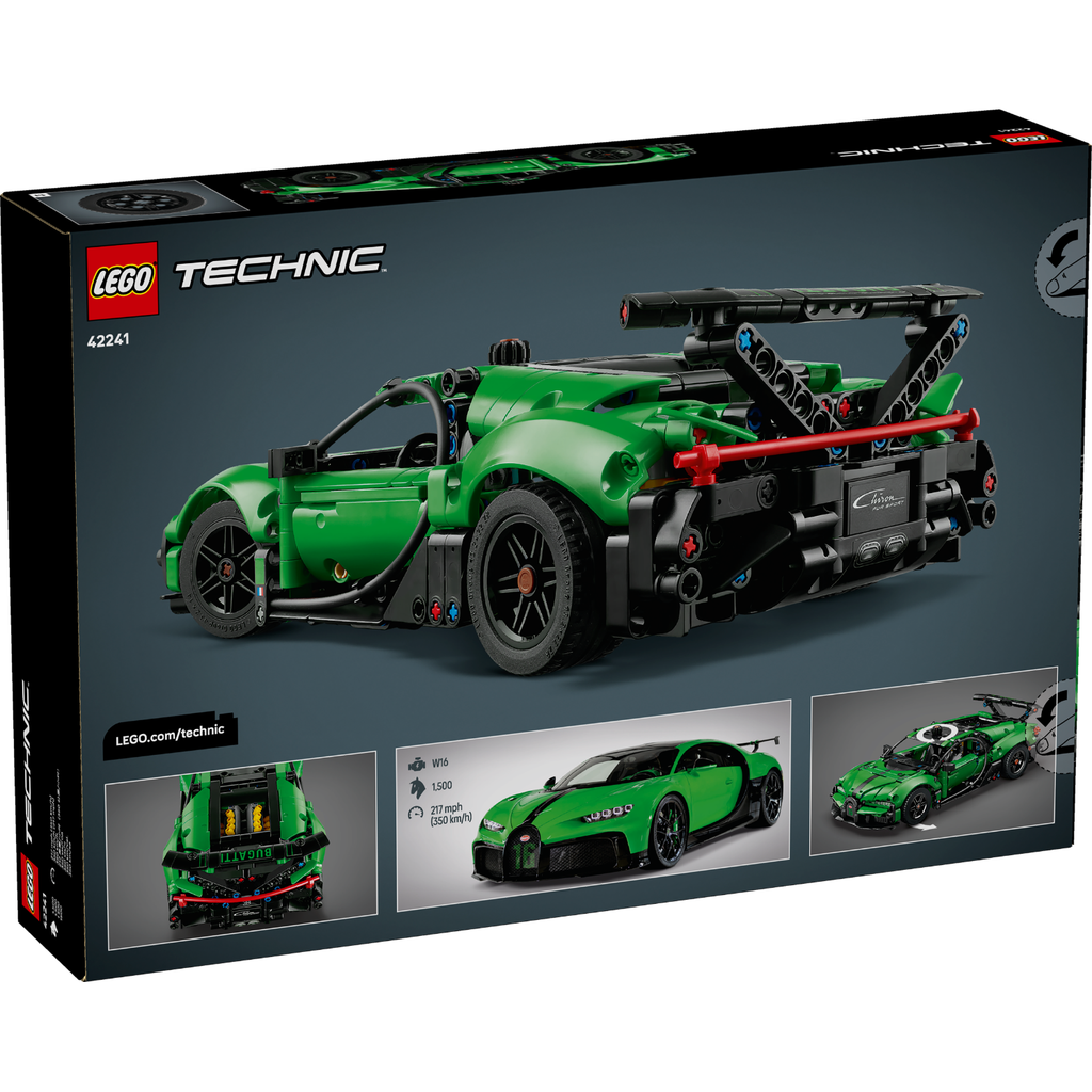 LEGO? Technic Green Bugatti Chiron Pur Sport Hypercar