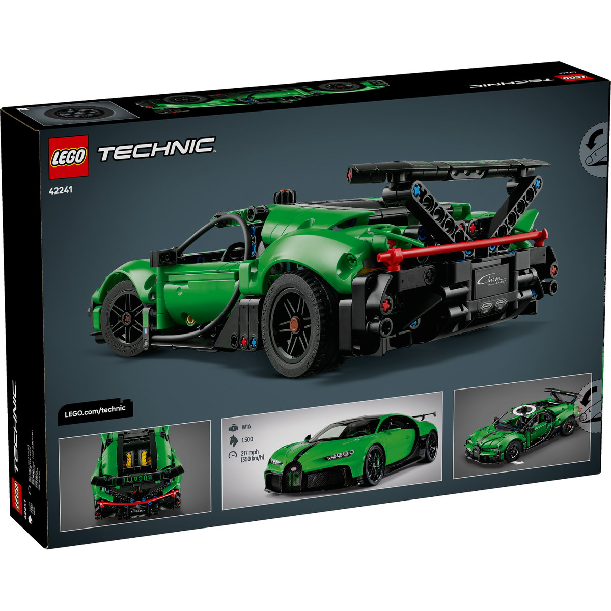 LEGO? Technic Green Bugatti Chiron Pur Sport Hypercar