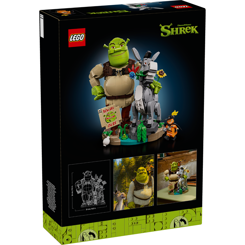 LEGO? Shrek: Shrek, Donkey & Puss in Boots
