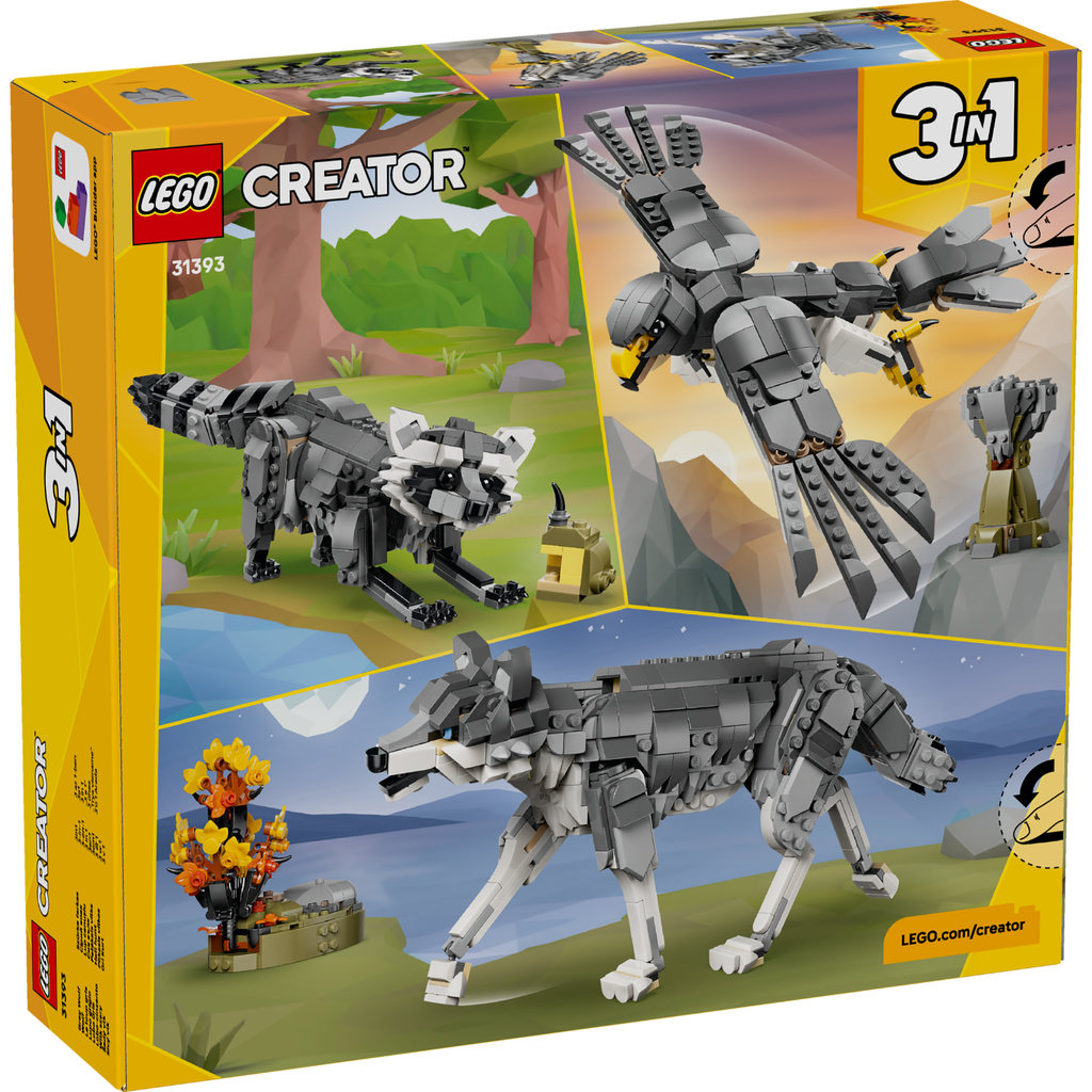LEGO? Creator Forest Animals: Gray Wolf