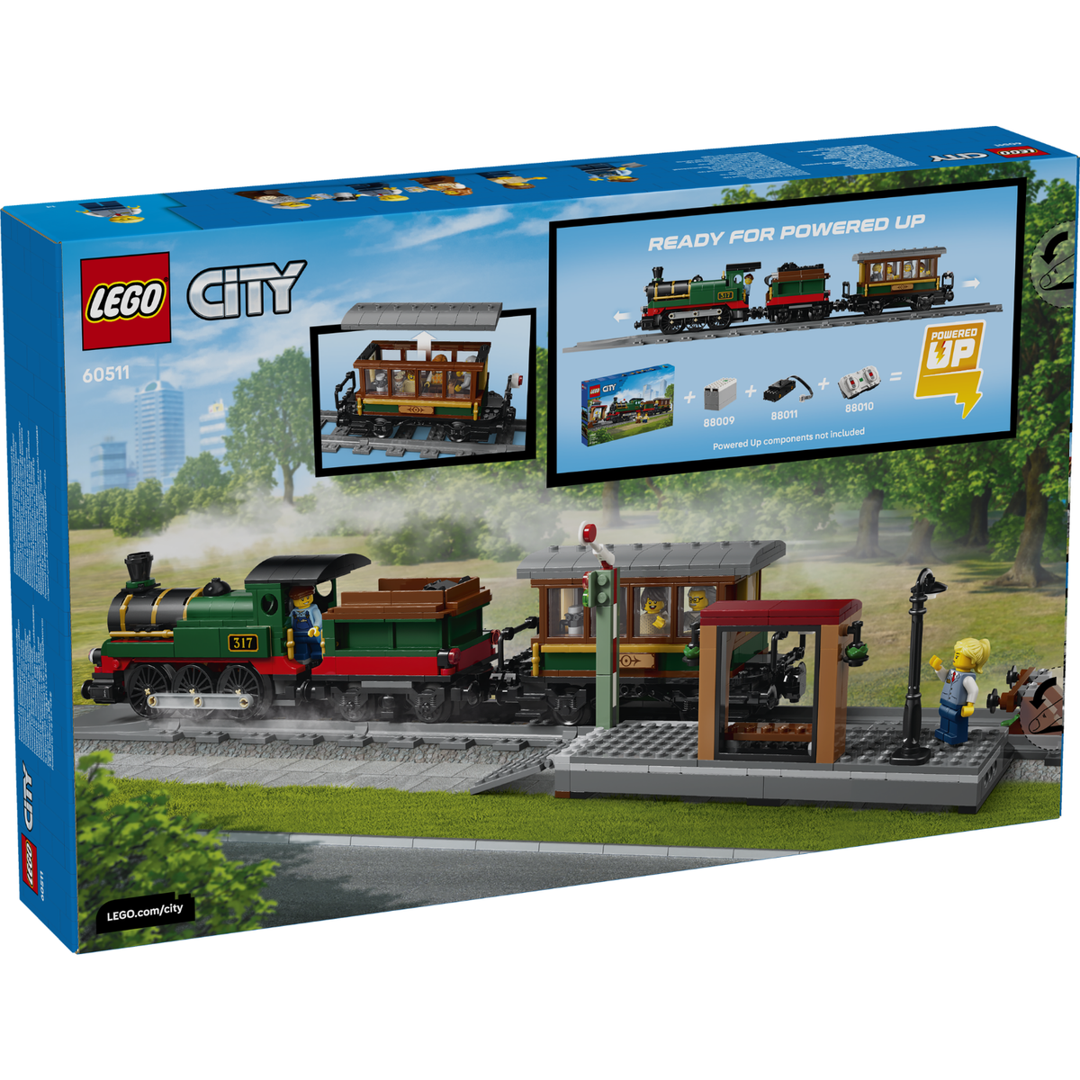 LEGO? City Vintage Steam Train