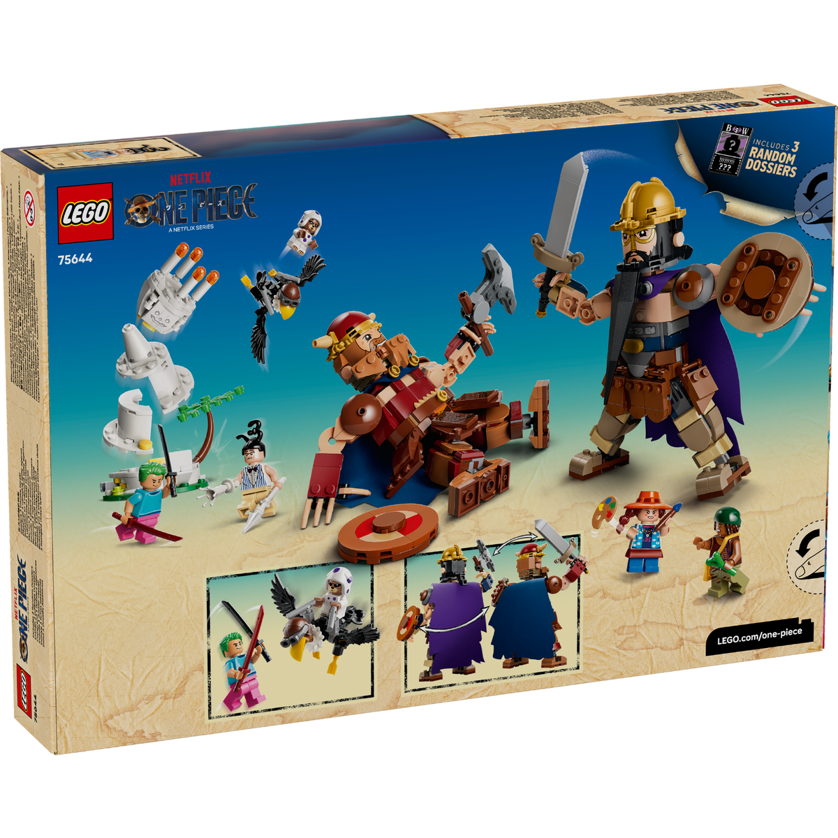 LEGO? ONE PIECE Dorry vs. Brogy ¨C Giants of Little Garden