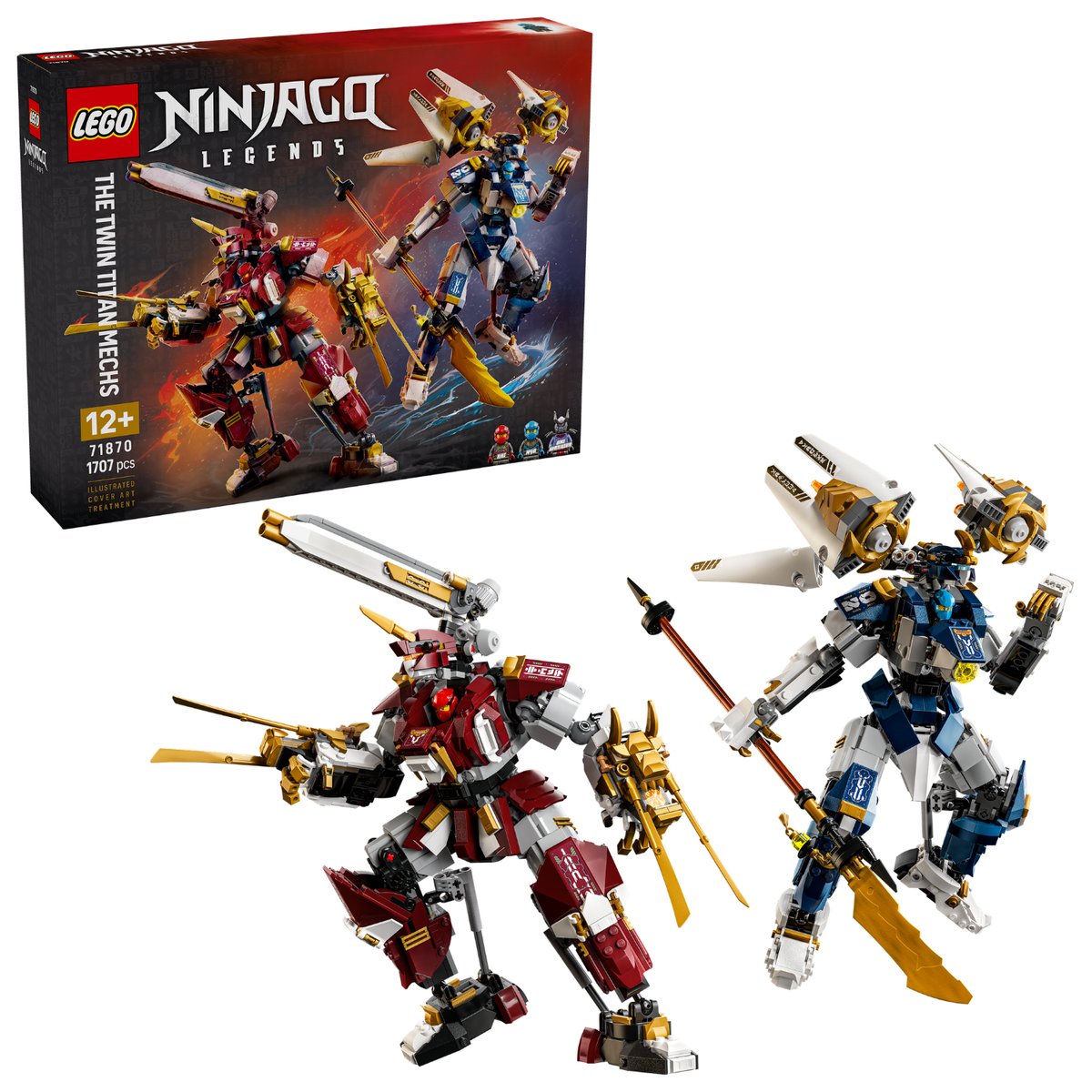 LEGO? NINJAGO? The Twin Titan Mechs