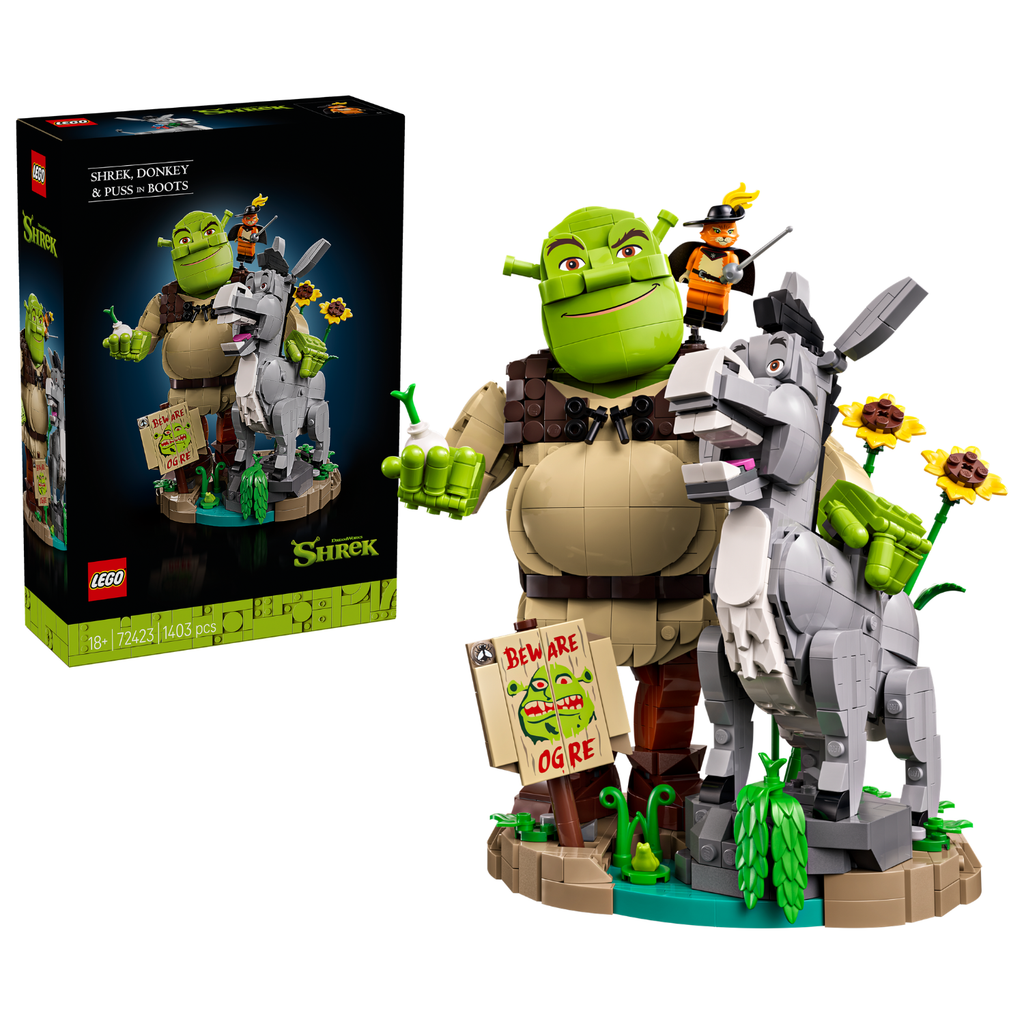 LEGO? Shrek: Shrek, Donkey & Puss in Boots