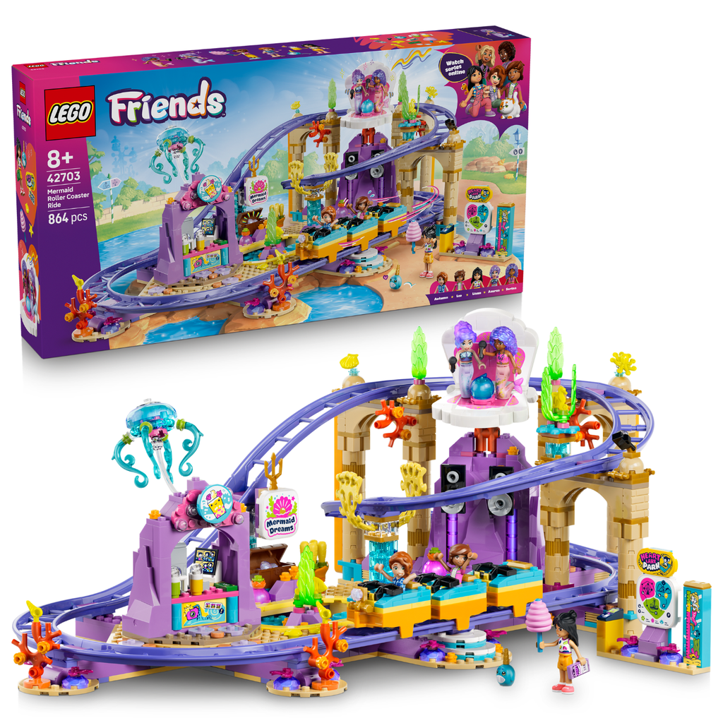 LEGO? Friends Mermaid Roller Coaster Ride