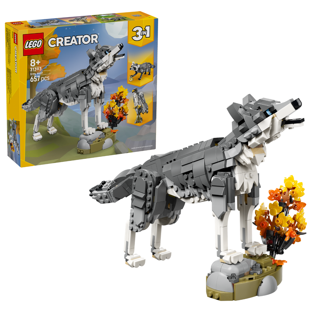 LEGO? Creator Forest Animals: Gray Wolf