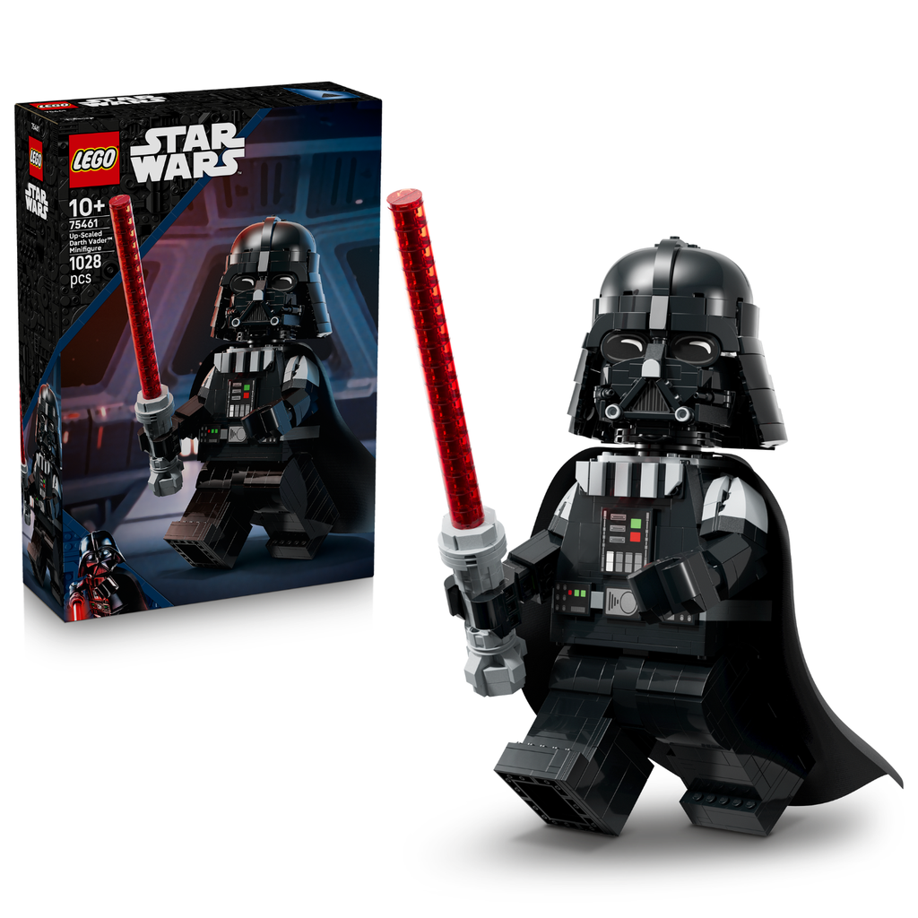 LEGO? Star Wars? Up-Scaled Darth Vader? Minifigure