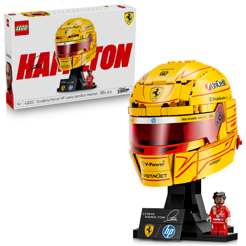 LEGO? Editions Scuderia Ferrari HP Lewis Hamilton Helmet