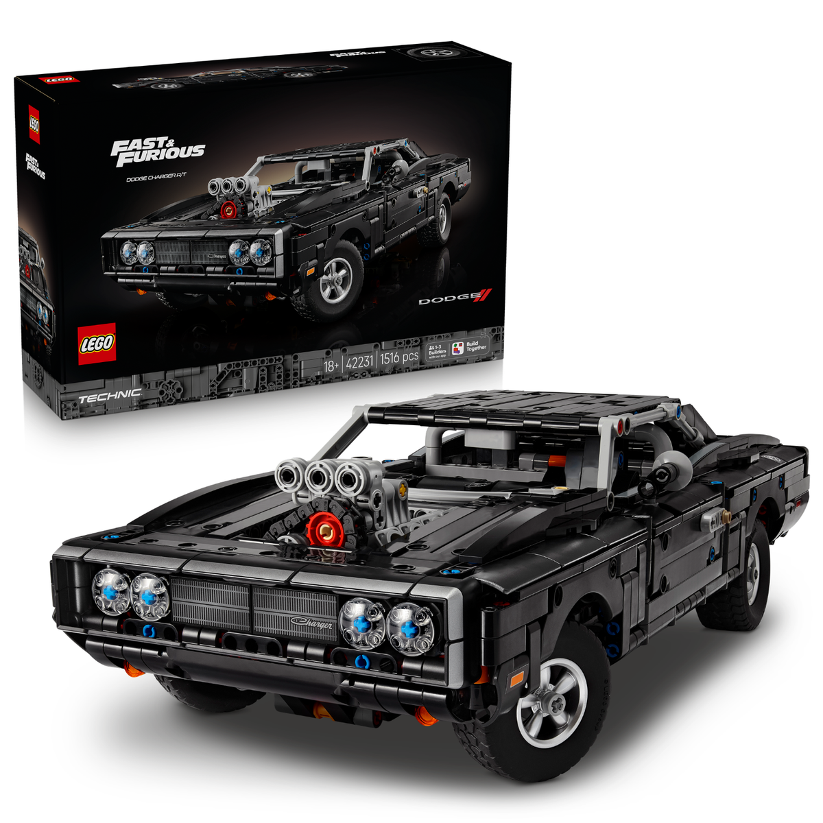 LEGO? Technic Fast and Furious Dodge Charger R/T Car