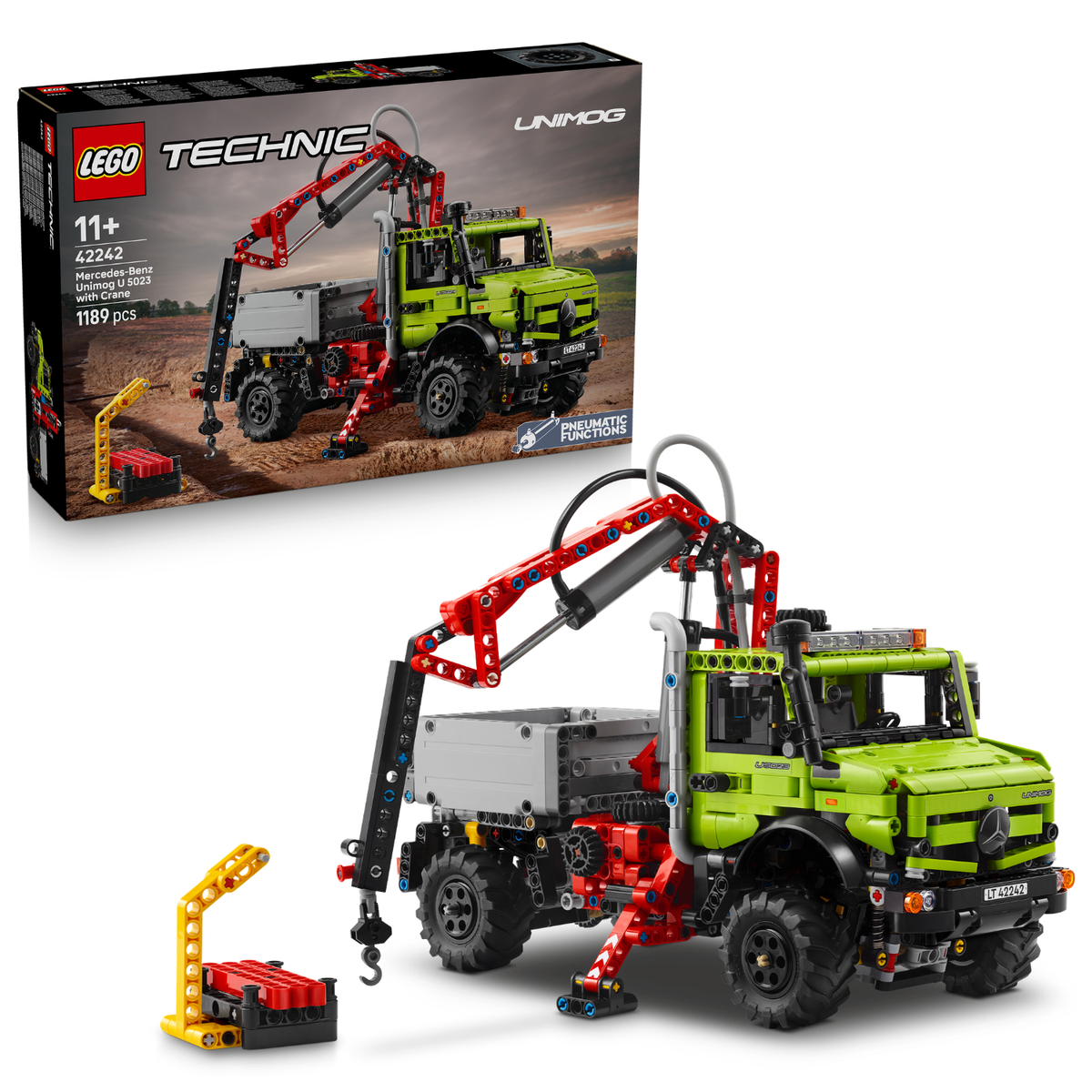 LEGO? Technic Mercedes-Benz Unimog U 5023 with Crane