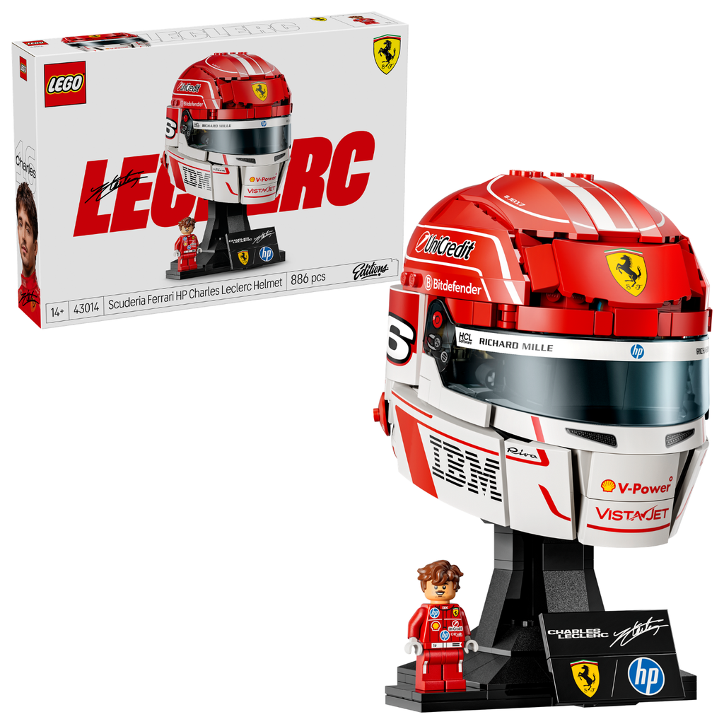 LEGO? Editions Scuderia Ferrari HP Charles Leclerc Helmet