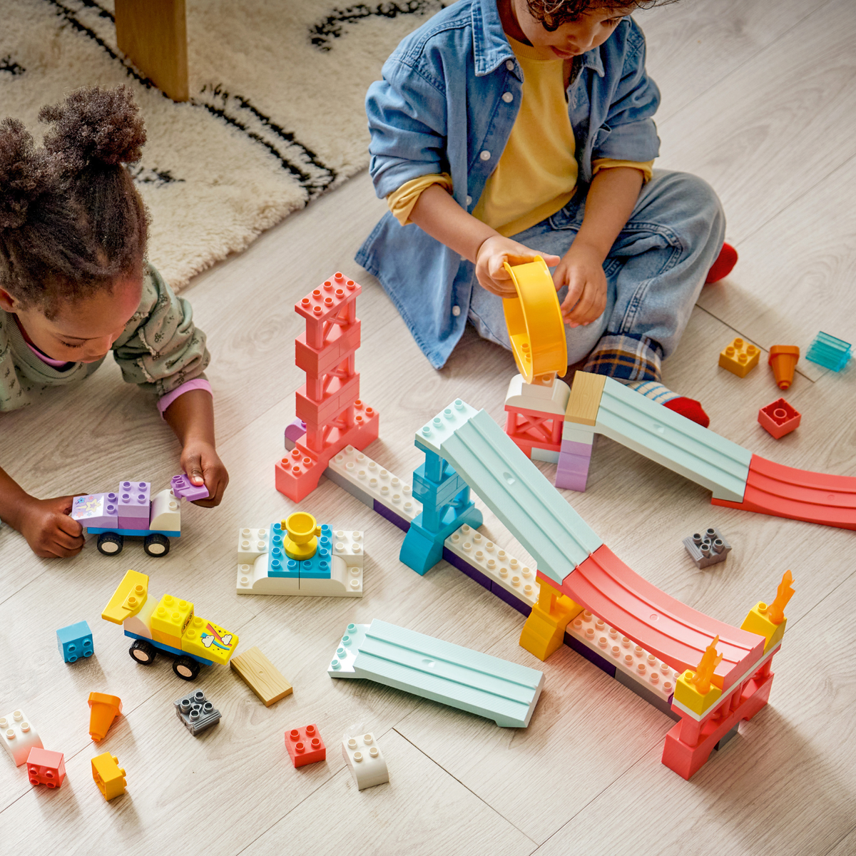 LEGO? DUPLO? Town 3 in 1 Creative Ramps with Vehicles