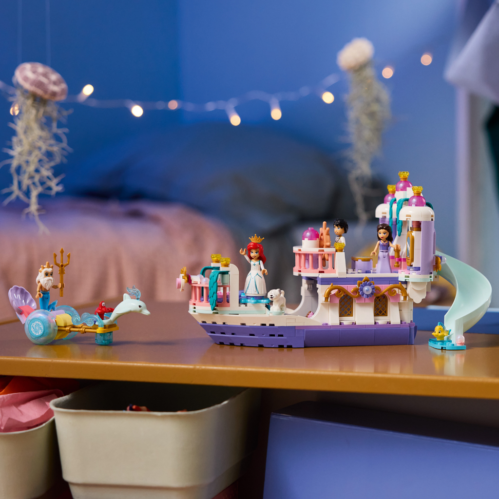 LEGO? | Disney Princess Ariel's Royal Wedding Boat