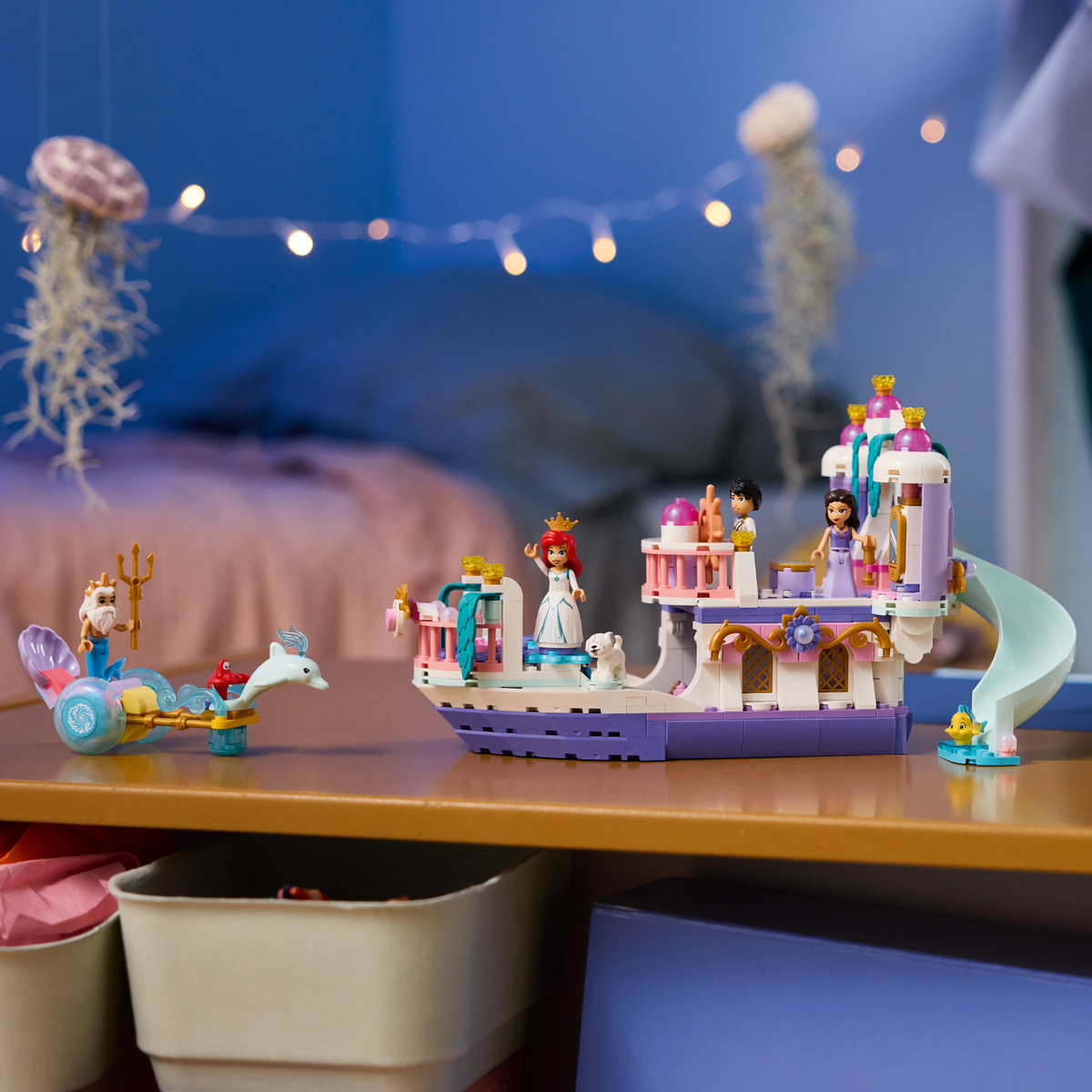 LEGO? | Disney Princess Ariel's Royal Wedding Boat