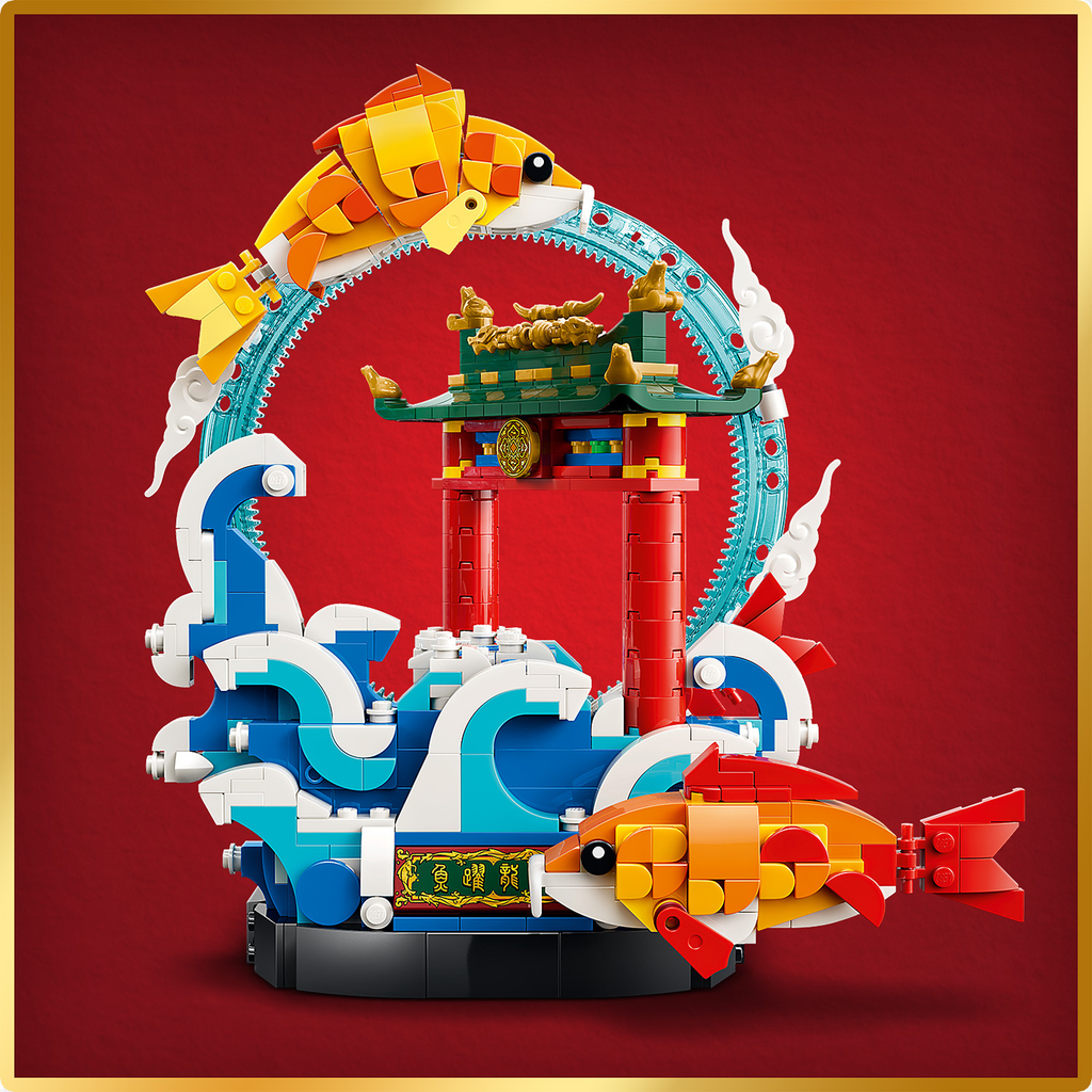 LEGO? Chinese Festivals Prosperity Carp Leaping