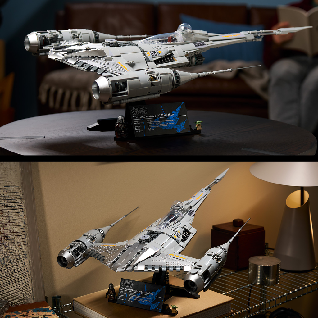 LEGO? Star Wars? The Mandalorian's N-1 Starfighter?