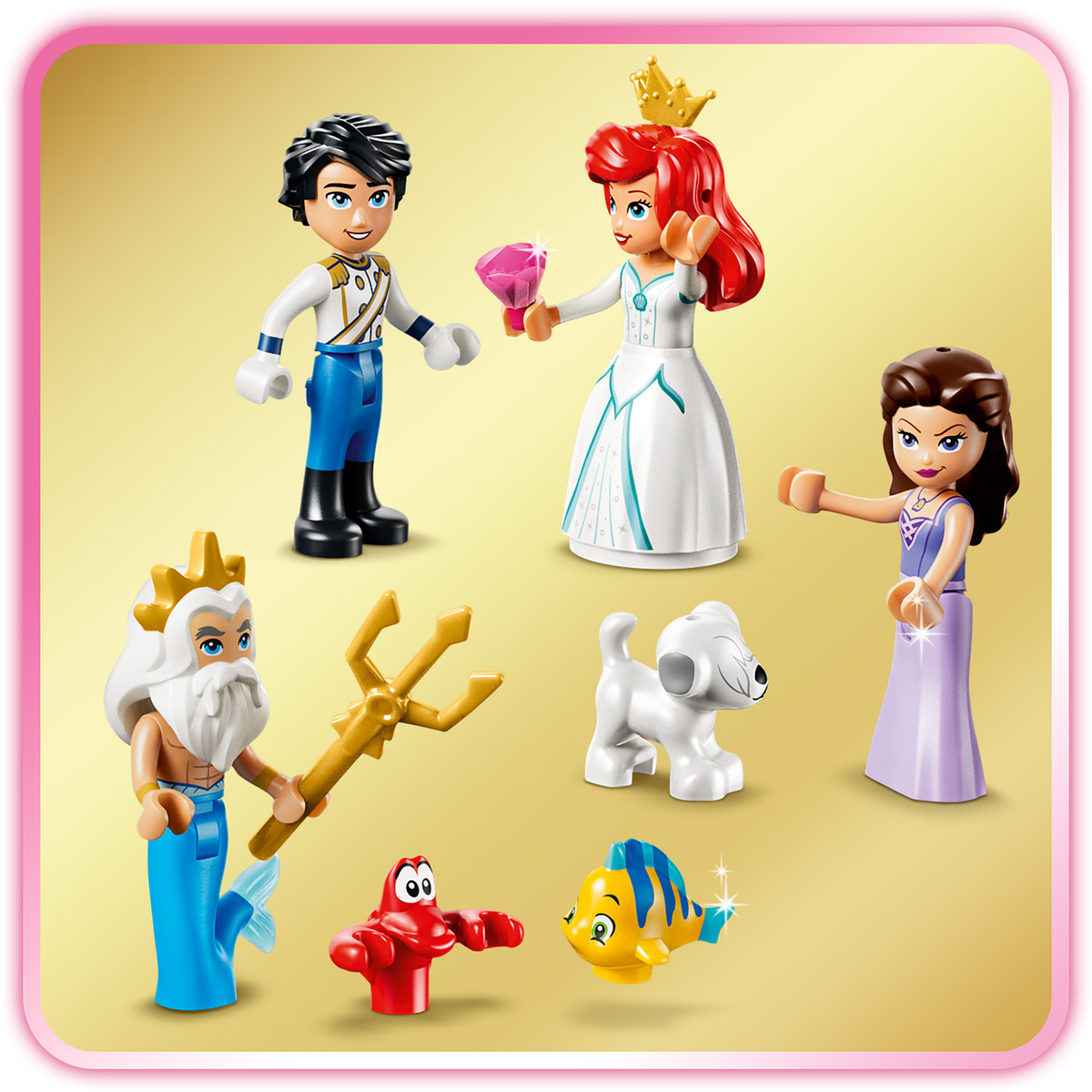 LEGO? | Disney Princess Ariel's Royal Wedding Boat