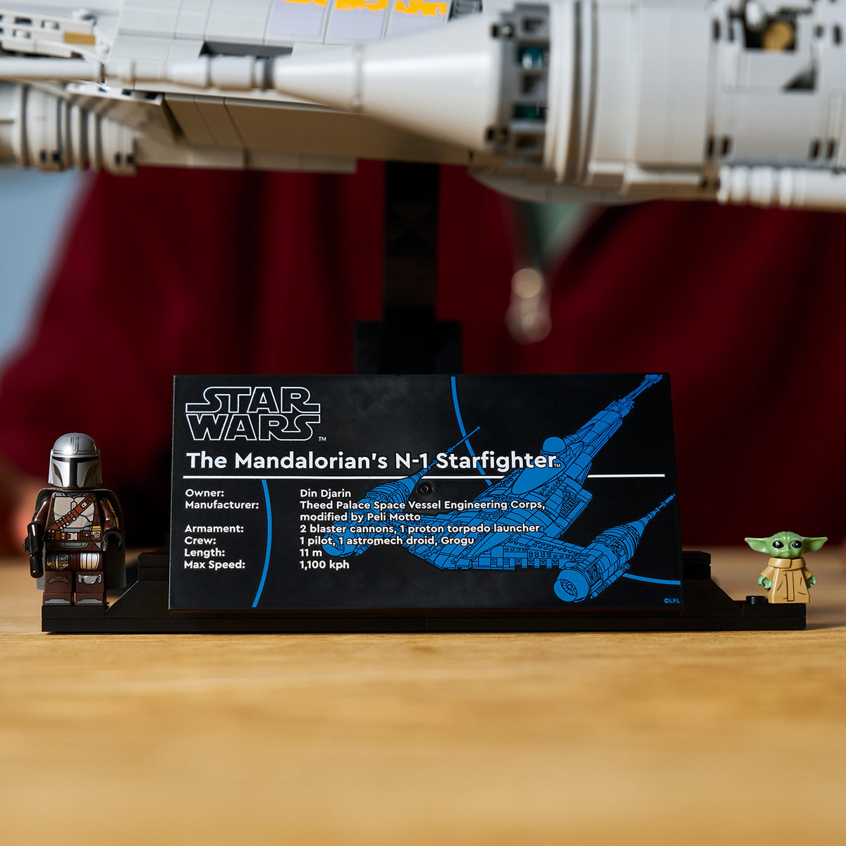 LEGO? Star Wars? The Mandalorian's N-1 Starfighter?