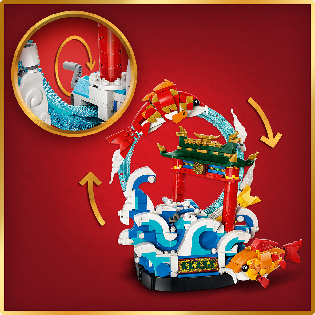 LEGO? Chinese Festivals Prosperity Carp Leaping