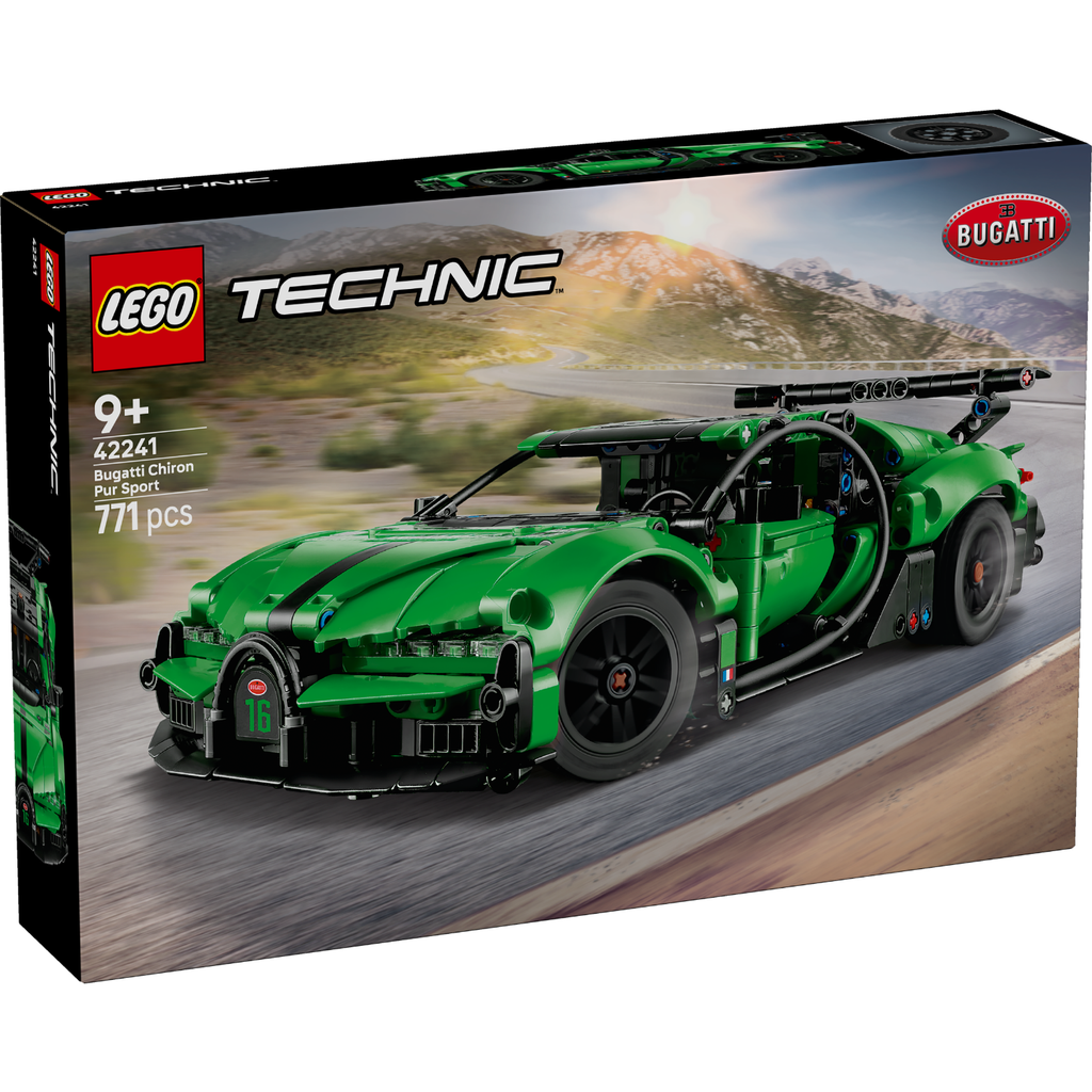 LEGO? Technic Green Bugatti Chiron Pur Sport Hypercar