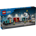 LEGO? City Harbor Freight Train with Crane & Truck