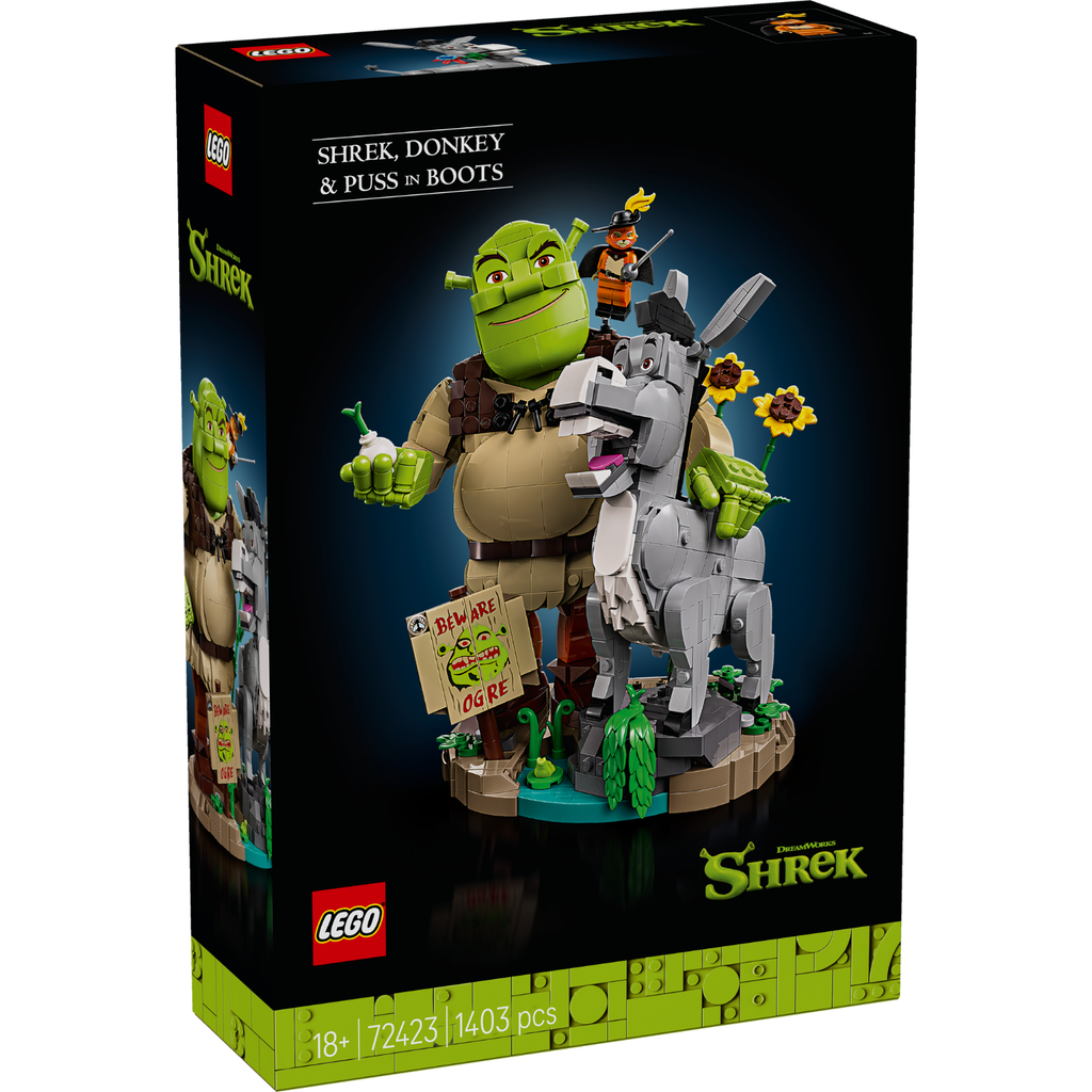 LEGO? Shrek: Shrek, Donkey & Puss in Boots