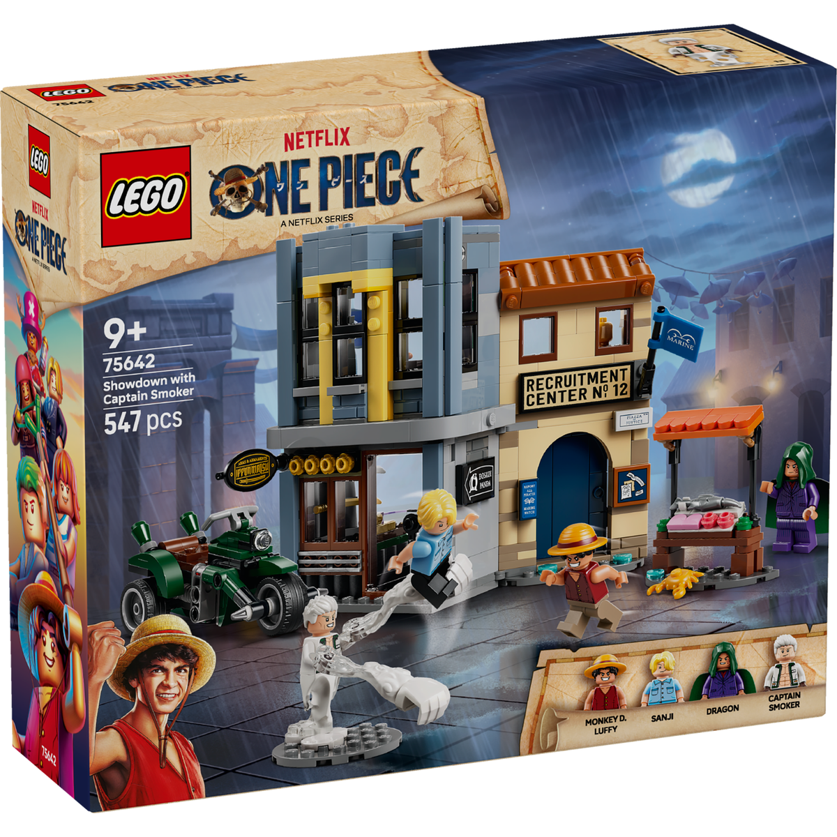LEGO? ONE PIECE Showdown with Captain Smoker