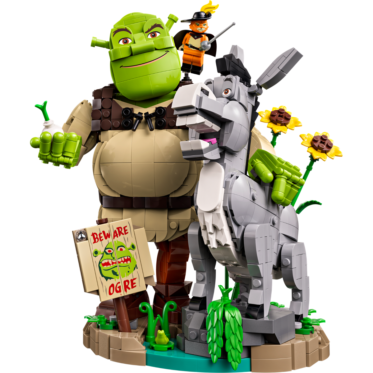 LEGO? Shrek: Shrek, Donkey & Puss in Boots