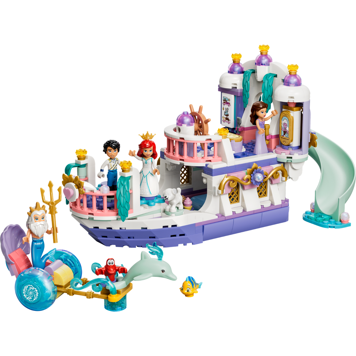 LEGO? | Disney Princess Ariel's Royal Wedding Boat