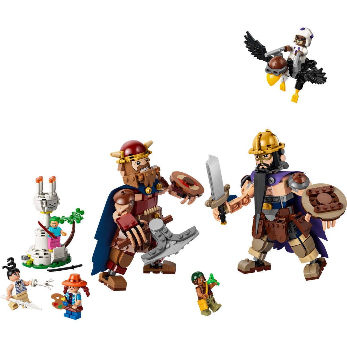 LEGO? ONE PIECE Dorry vs. Brogy ¨C Giants of Little Garden