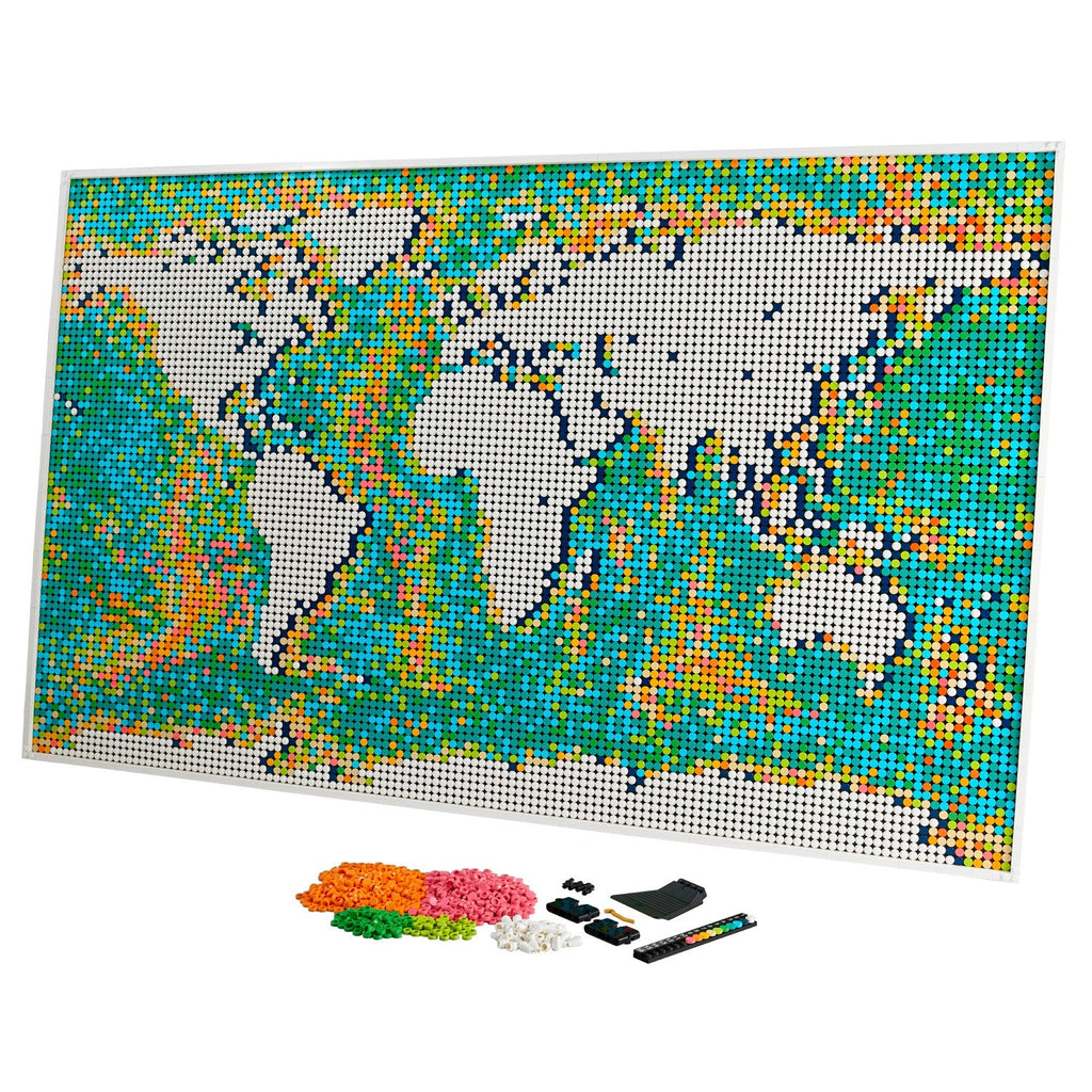 LEGO? Art World Map
