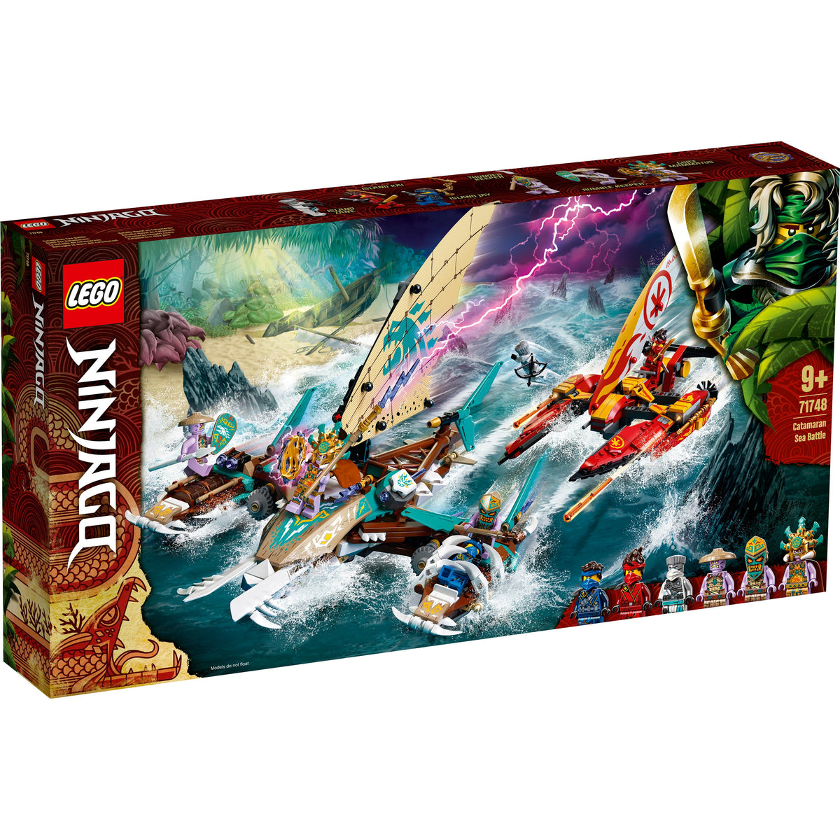 LEGO? NINJAGO? Catamaran Sea Battle