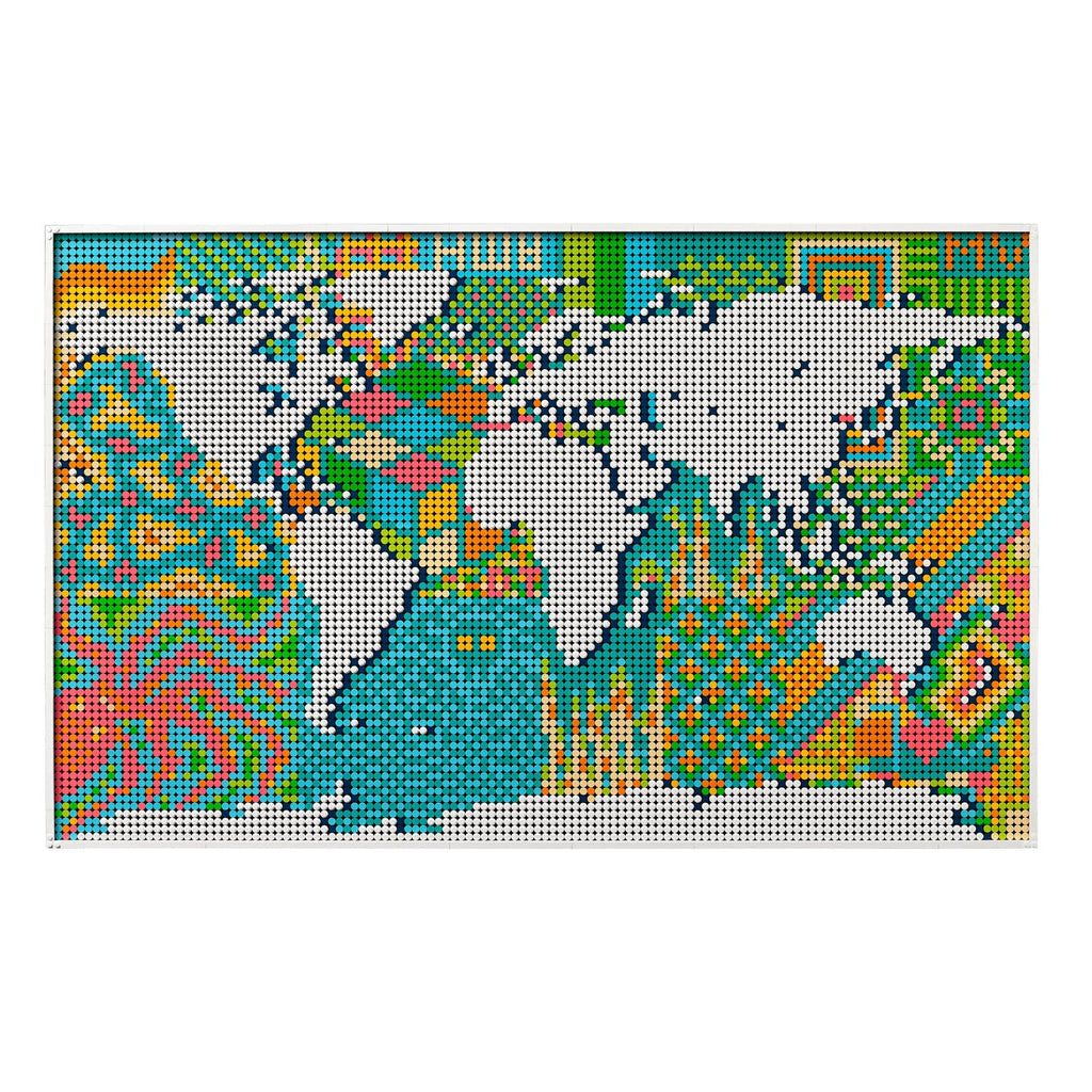 LEGO? Art World Map