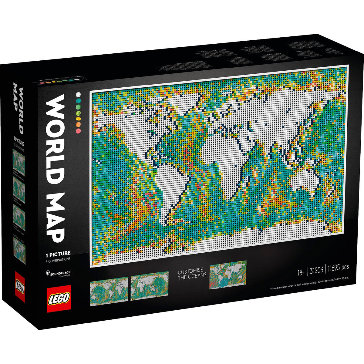 LEGO? Art World Map