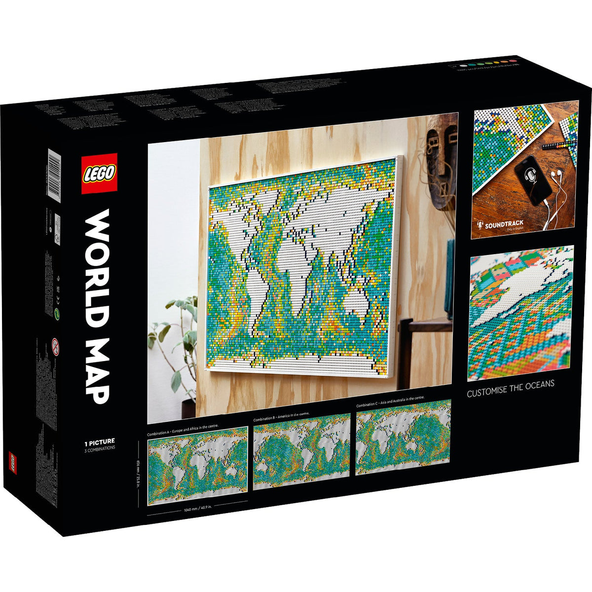 LEGO? Art World Map