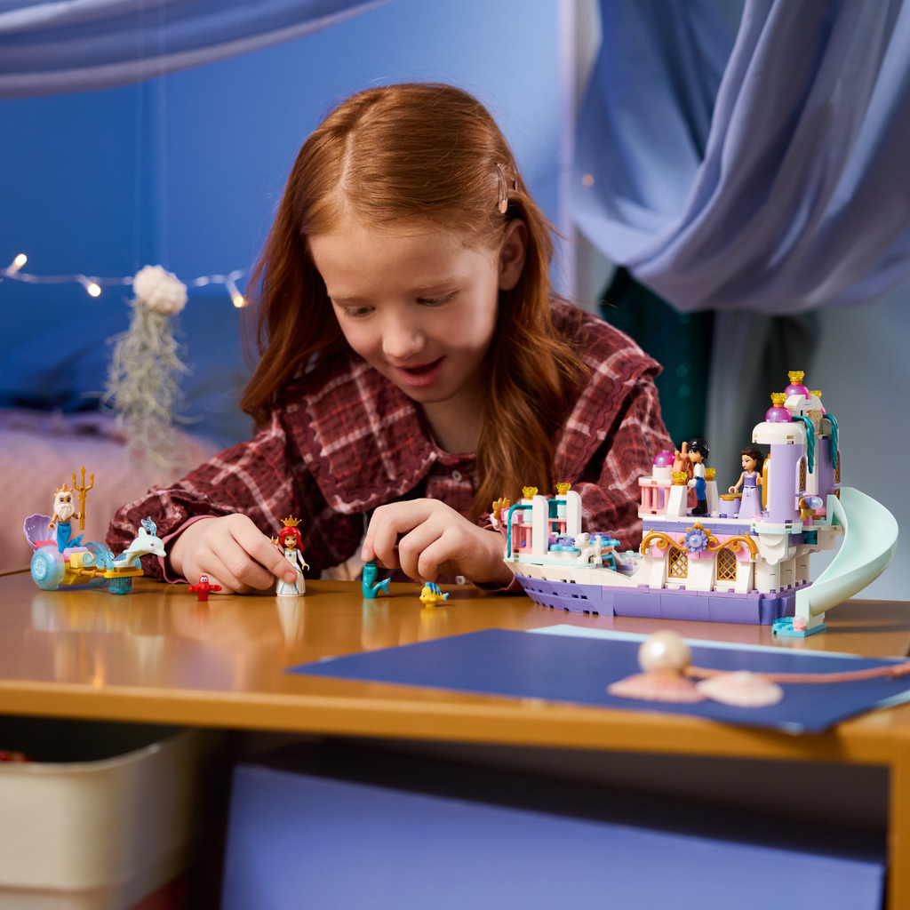 LEGO? | Disney Princess Ariel's Royal Wedding Boat