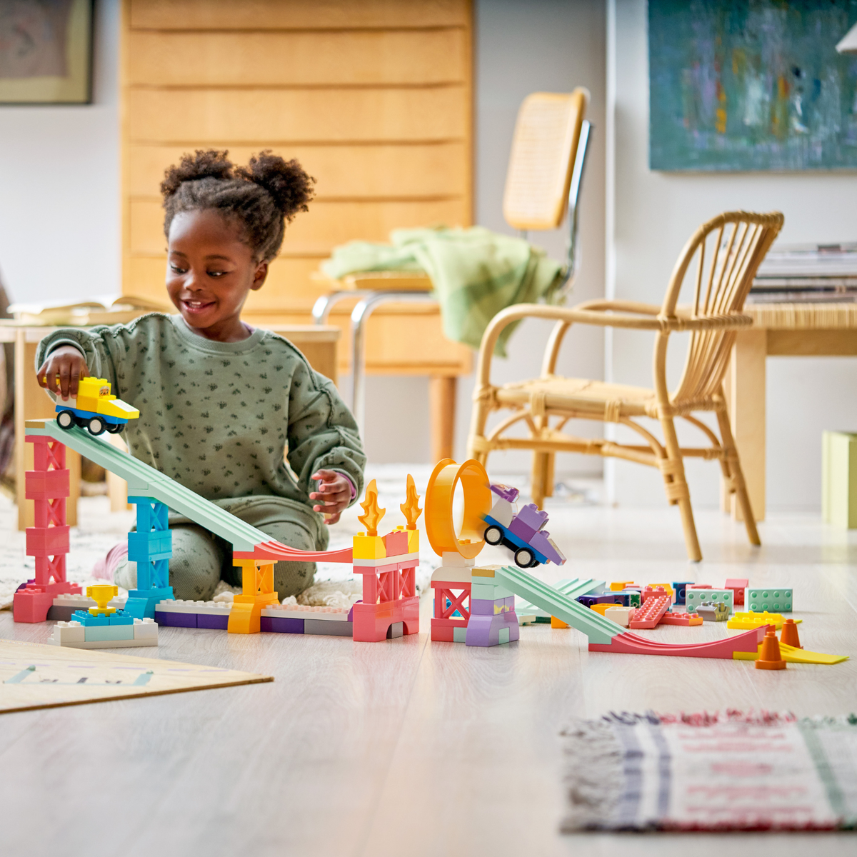 LEGO? DUPLO? Town 3 in 1 Creative Ramps with Vehicles