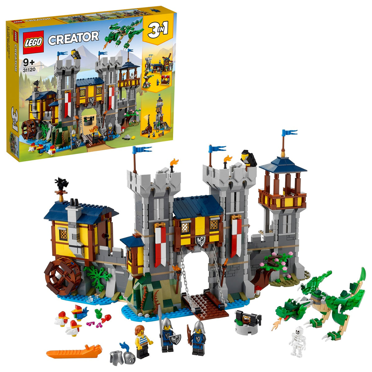 LEGO? Creator 3-in-1 Medieval Castle