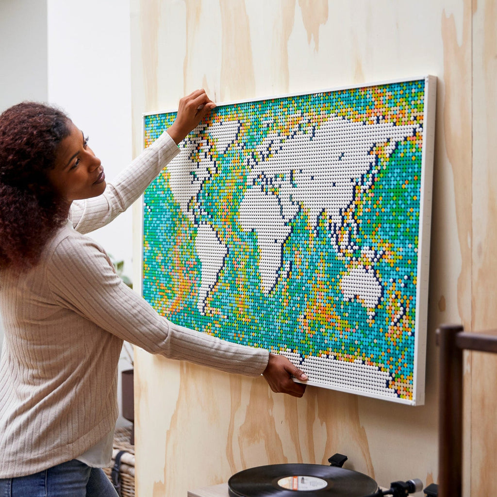 LEGO? Art World Map