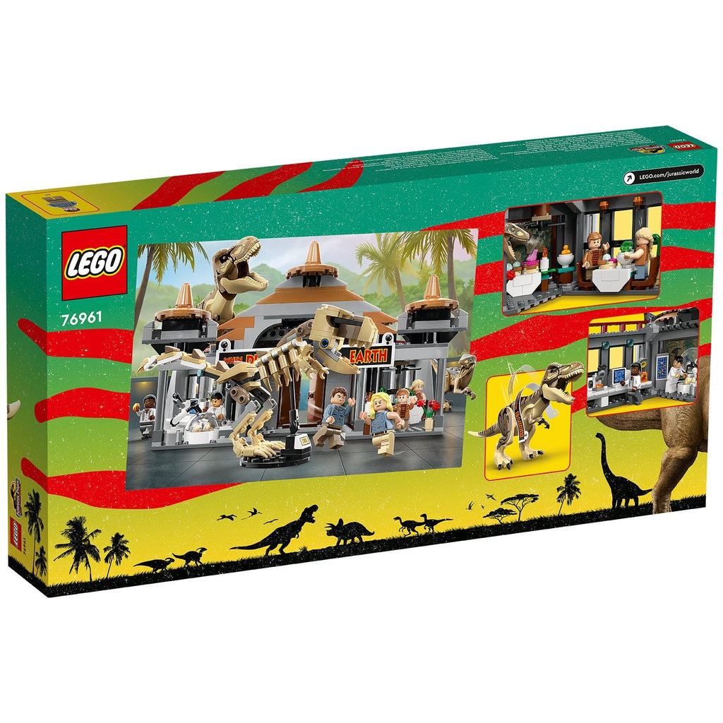 LEGO? Jurassic Park Visitor Center: T. rex & Raptor Attack