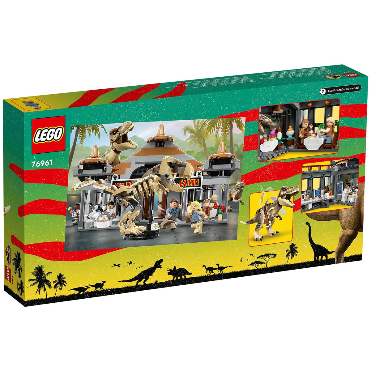 LEGO? Jurassic Park Visitor Center: T. rex & Raptor Attack