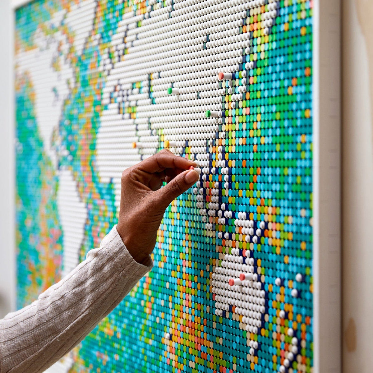 LEGO? Art World Map