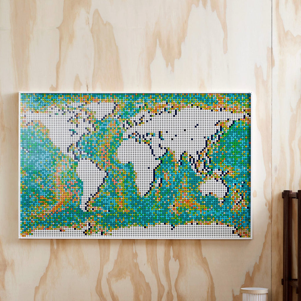 LEGO? Art World Map