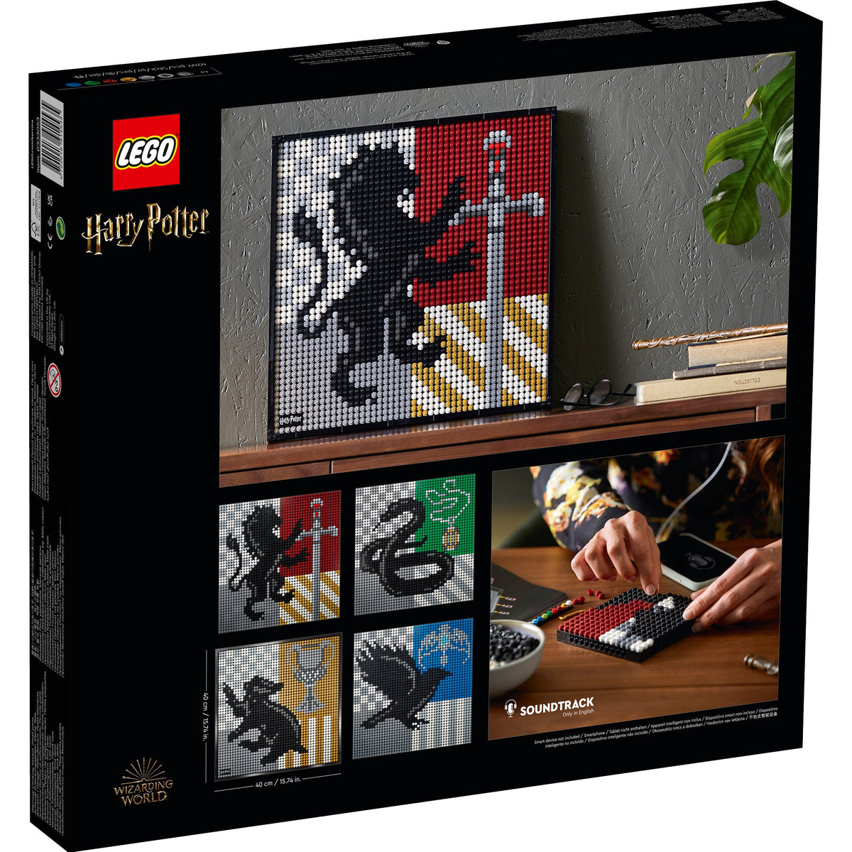 LEGO? Art Harry Potter? Hogwarts? Crests
