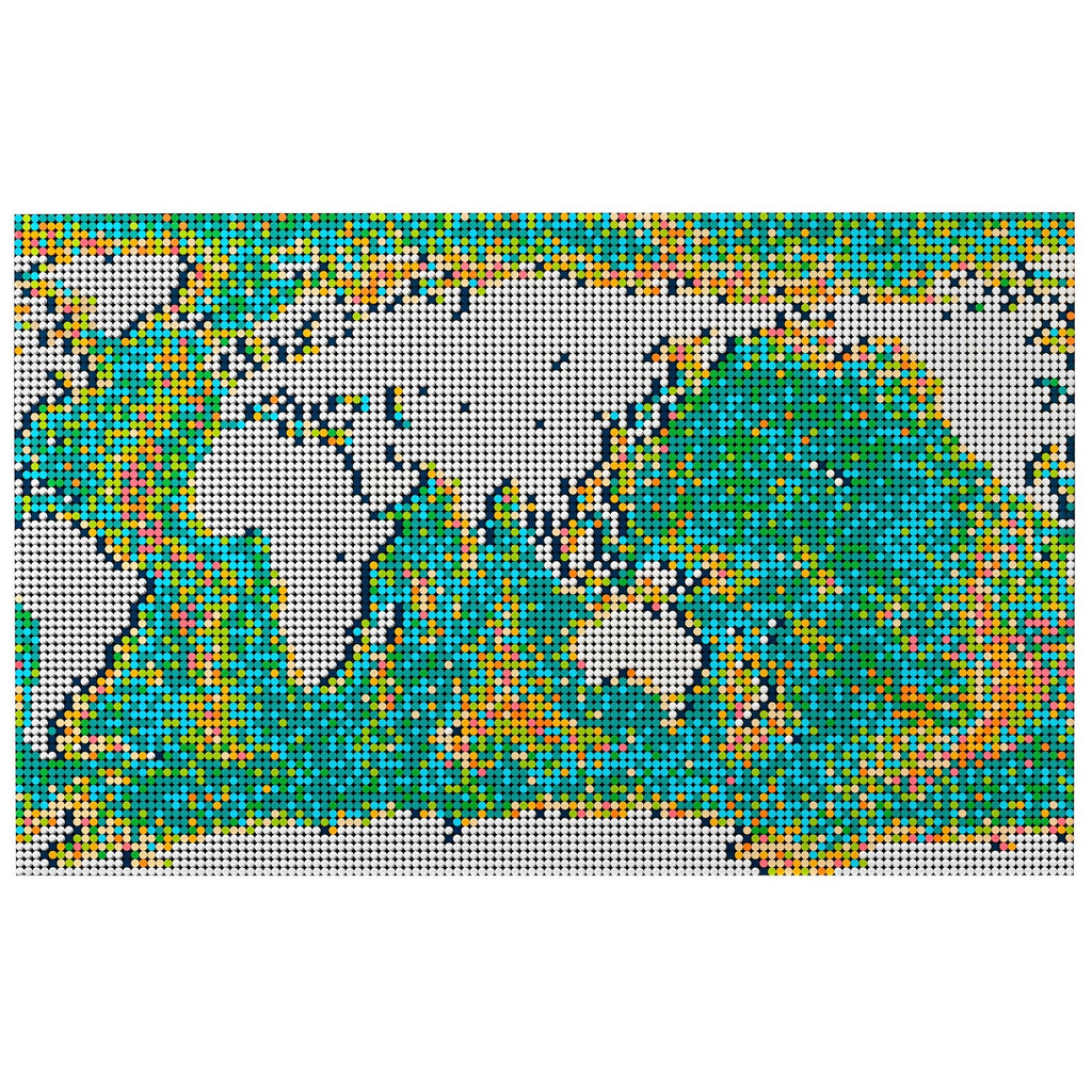 LEGO? Art World Map