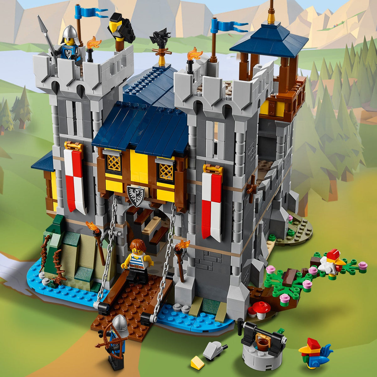 LEGO? Creator 3-in-1 Medieval Castle