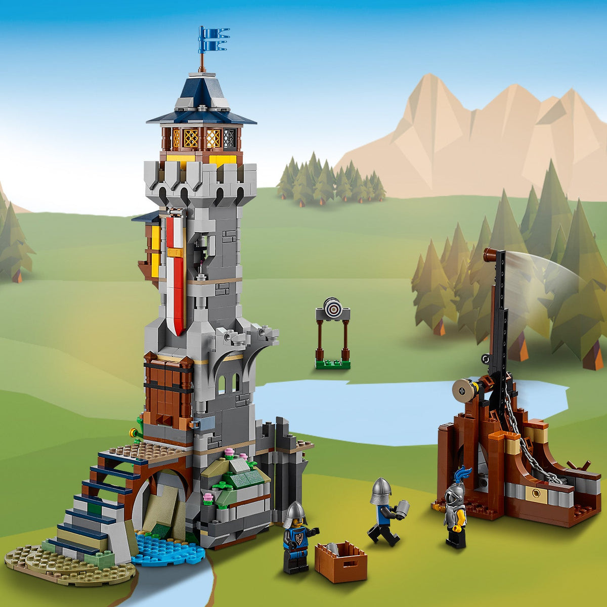 LEGO? Creator 3-in-1 Medieval Castle