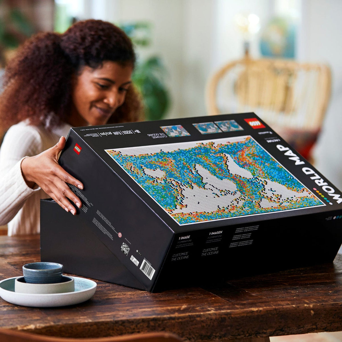 LEGO? Art World Map